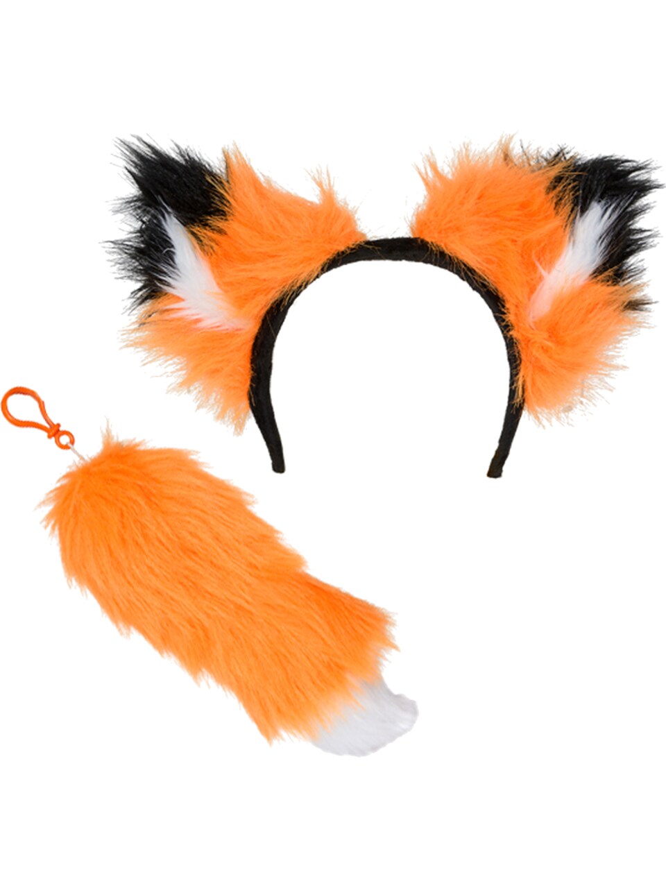 Orange Woodland Fox Ear And Tail Costume Accessory Set